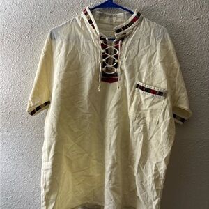 Classic Cream Men's Shirt